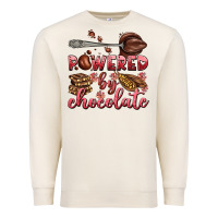 Sandshell powered by chocolate Premium Sweatshirt - AdoDesignShop