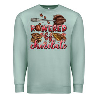 Seafoam powered by chocolate Premium Sweatshirt - AdoDesignShop