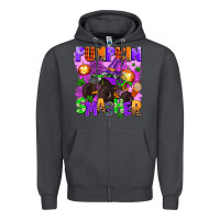 Smoke pumpkin smasher Zipper Hoodie - AdoDesignShop