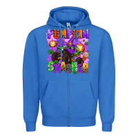 True Royal pumpkin smasher Zipper Hoodie - AdoDesignShop