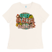 Bone crazy grateful thankful Ladies Tee - CowGirlArtShop