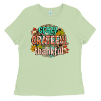 Matcha crazy grateful thankful Ladies Tee - CowGirlArtShop