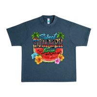 Midnight Navy Sweet summer time Urban Heavy Tee - FaDigitalArtStudio