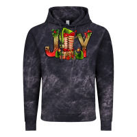Cloud Black joy christmas with elf bbs Vintage Hoodie - BundleAndBundleShop