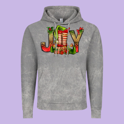 Joy Christmas With Elf Bbs Vintage Hoodie Designed By Bundleandbundleshop