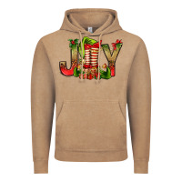 Vintage Coffee joy christmas with elf bbs Vintage Hoodie - BundleAndBundleShop