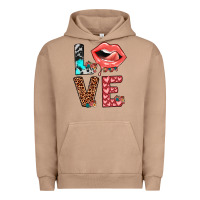 Pigment Burro valentines love Urban Hoodie - JahusDesignShop