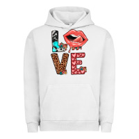 Pigment Lunar Rock valentines love Urban Hoodie - JahusDesignShop