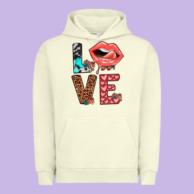 Valentines Love Urban Hoodie Designed By Jahusdesignshop
