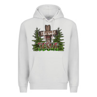 Dove Grey the real gift is jesus Premium Hoodie - CowhideDigitalArt