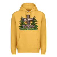 Mustard the real gift is jesus Premium Hoodie - CowhideDigitalArt