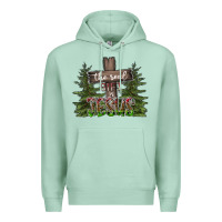 Seafoam the real gift is jesus Premium Hoodie - CowhideDigitalArt
