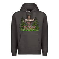 Smoke the real gift is jesus Premium Hoodie - CowhideDigitalArt