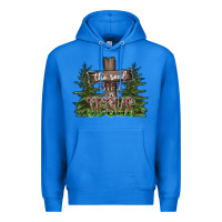 True Royal the real gift is jesus Premium Hoodie - CowhideDigitalArt