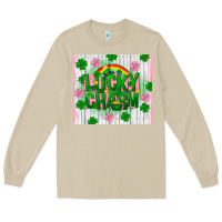 Mushroom lucky charm st patricks day Long Sleeve Tee - FaDigitalArtStudio