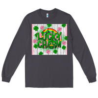 Smoke lucky charm st patricks day Long Sleeve Tee - FaDigitalArtStudio