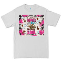 Dove Grey i like my coffee cold like my soul Premium Tee - TumblerDesignByShophia