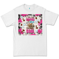 White i like my coffee cold like my soul Premium Tee - TumblerDesignByShophia