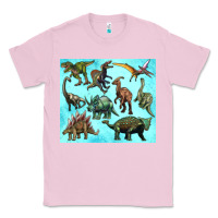 Bubblegum Pink dinosaurs tumbler Classic Tee - Artiststas