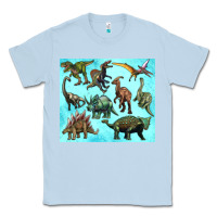 Dusty Blue dinosaurs tumbler Classic Tee - Artiststas