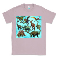 Lilac dinosaurs tumbler Classic Tee - Artiststas