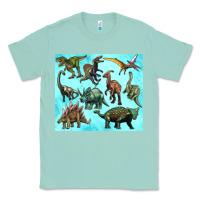 Seafoam dinosaurs tumbler Classic Tee - Artiststas