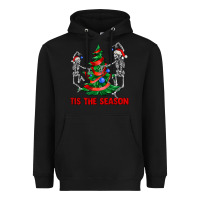Black tis the season Heavyweight Hoodie - AdoDesignShop