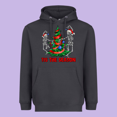 Tis The Season Heavyweight Hoodie Designed By Adodesignshop