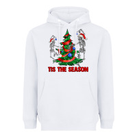 White tis the season Heavyweight Hoodie - AdoDesignShop
