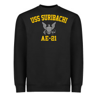 Black uss suribachi ae 21 t shirt Heavyweight Sweatshirt - StudioElite