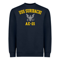 Navy uss suribachi ae 21 t shirt Heavyweight Sweatshirt - StudioElite
