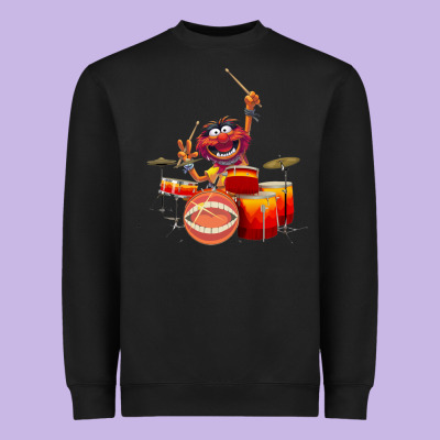The Muppets Animal Drummer Heavyweight Sweatshirt Designed By Studioelite