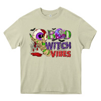 Mossy Bad witch vibes Heavy Core Tee - NancyCooperArtShop