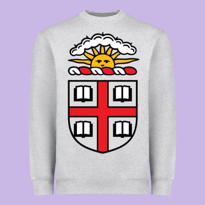 Brown University Heavyweight Sweatshirt Designed By Studioelite