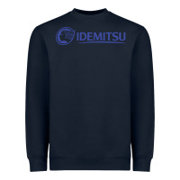 Navy idemitsu 5 Heavyweight Sweatshirt - StudioElite