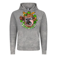 Cloud Rock St. Patrick's Day cow Vintage Hoodie - FaDigitalArtStudio