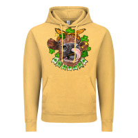 St. Patrick's Day Cow Vintage Hoodie | Teevron