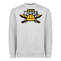 Heather Grey Northern Kentucky Norse, Merch Heavyweight Sweatshirt - StudioElite