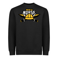 Black Northern Kentucky Norse, Merch Heavyweight Sweatshirt - StudioElite