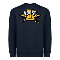Navy Northern Kentucky Norse, Merch Heavyweight Sweatshirt - StudioElite