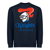 Navy newcastle knights Heavyweight Sweatshirt - StudioElite