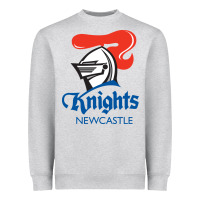 Heather Grey newcastle knights Heavyweight Sweatshirt - StudioElite
