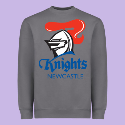 Newcastle Knights Heavyweight Sweatshirt Designed By Studioelite