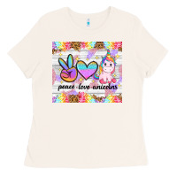 Bone peace loeve unicorns Ladies Tee - CowGirlArtShop