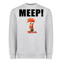 Heather Grey Beaker MEEP Heavyweight Sweatshirt - StudioElite