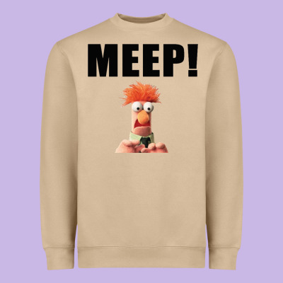 Beaker Meep Heavyweight Sweatshirt Designed By Studioelite