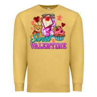 Antique Gold sweet valentine Premium Sweatshirt - AdoDesignShop