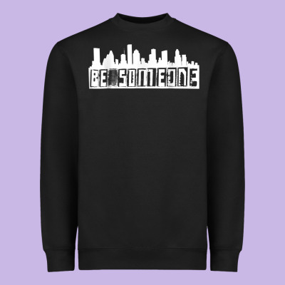 Be Someone H Town Houston Texas Skyline. T Shirt Heavyweight Sweatshirt Designed By Studioelite