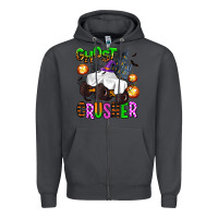 Smoke ghost crusher Zipper Hoodie - AdoDesignShop