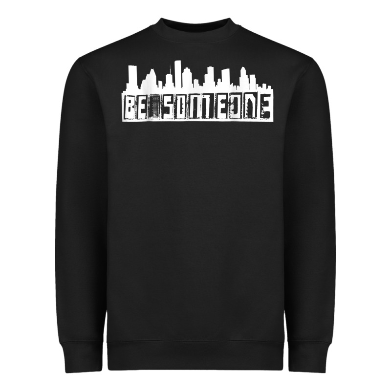 Be Someone H Town Houston Texas Skyline. T Shirt Heavyweight Sweatshirt by StudioElite | Teevron